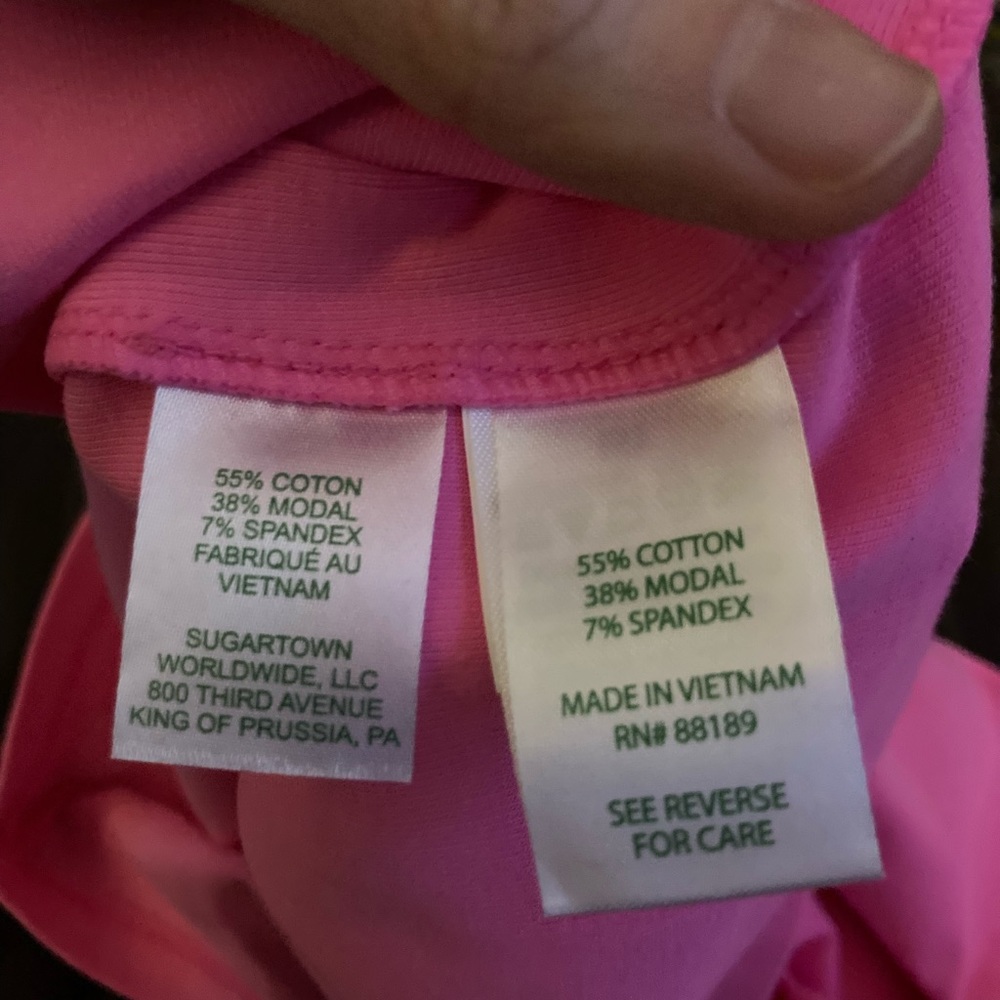 Lilly Pulitzer Prosecco pink tops 💕 - Picture 3 of 3